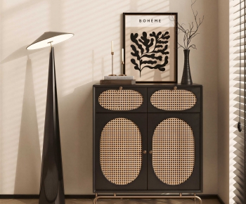 French Style Side Cabinet-ID:297069523