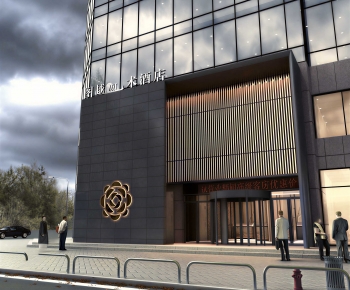Modern Facade Element-ID:310054069
