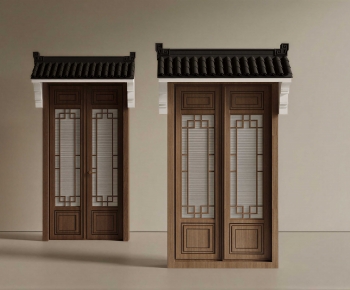 Chinese Style Double Door-ID:612483027