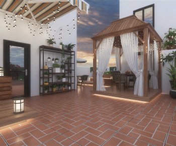 Modern Terrace-ID:709976917
