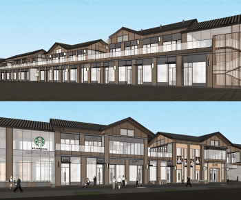 Modern Commercial Street-ID:450149065