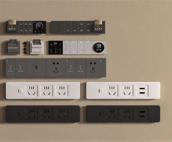 Modern Switch Socket Panel-ID:772537955