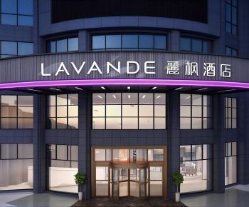 Modern Facade Element-ID:252691989