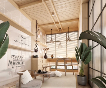 Japanese Style Study Space-ID:642617947