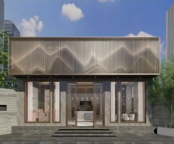 Modern Facade Element-ID:276176931