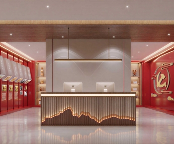 Modern Exhibition Hall-ID:829118977