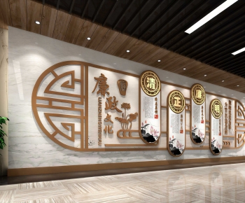 New Chinese Style Exhibition Hall-ID:513195049