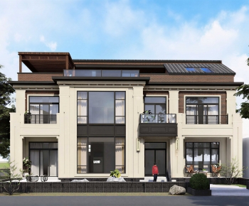 New Chinese Style Detached Villa-ID:925286055