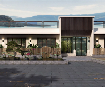 New Chinese Style Courtyard/landscape-ID:689356092