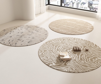 Modern Circular Carpet-ID:264908083