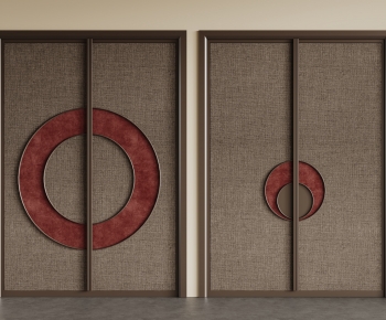 New Chinese Style Double Door-ID:320997957