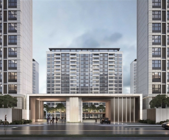 Modern Residential Building-ID:506793021