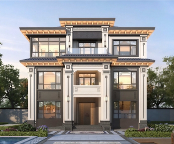 New Chinese Style Detached Villa-ID:532789959