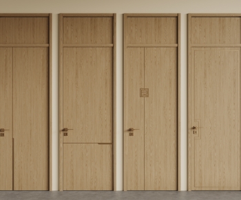 New Chinese Style Single Door-ID:760360001