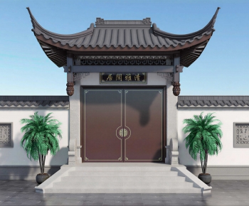 Chinese Style Facade Element-ID:866220042