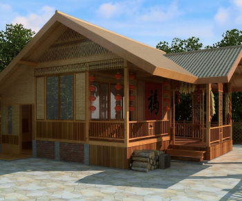 New Chinese Style Courtyard/landscape-ID:146012078
