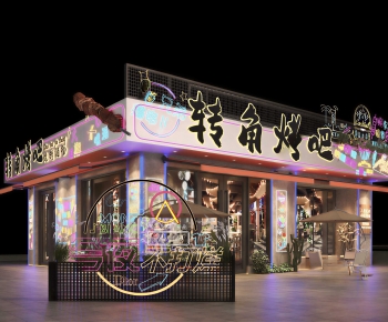 Modern Facade Element-ID:720153094