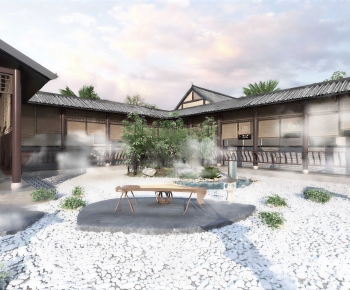 New Chinese Style Courtyard/landscape-ID:459006071