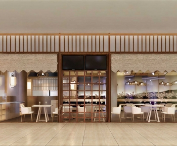 New Chinese Style Facade Element-ID:882926942