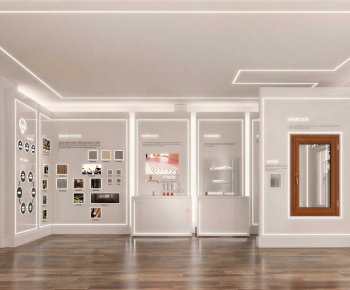Modern Exhibition Hall-ID:597224958