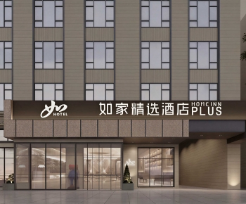 Modern Facade Element-ID:702245002