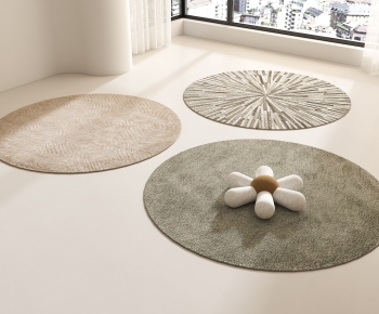 Modern Circular Carpet-ID:461679943