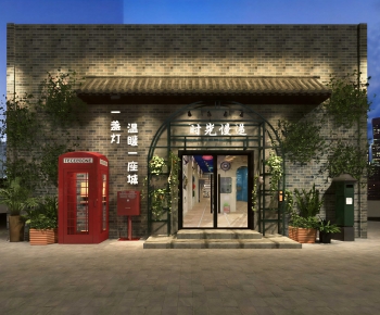 Modern Facade Element-ID:334773062