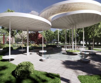 Modern Park Landscape-ID:431610113