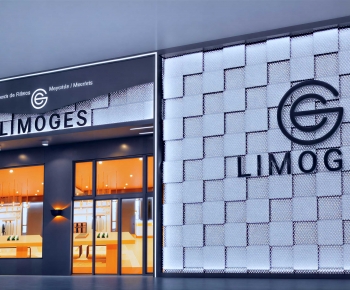 Modern Facade Element-ID:501791955
