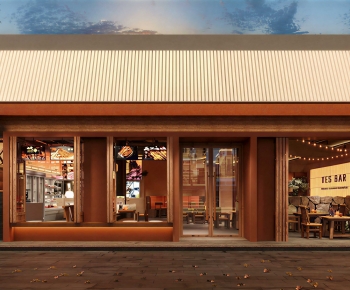 New Chinese Style Facade Element-ID:476661925