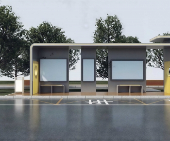 Modern Building Appearance-ID:863928086