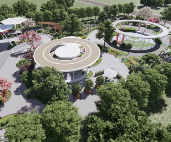Modern Park Landscape-ID:248028045