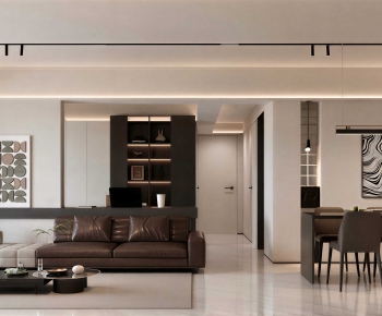 Modern A Living Room-ID:365417965