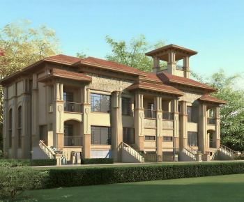 European Style Detached Villa-ID:418437005