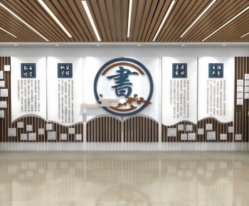 New Chinese Style Exhibition Hall-ID:670401104