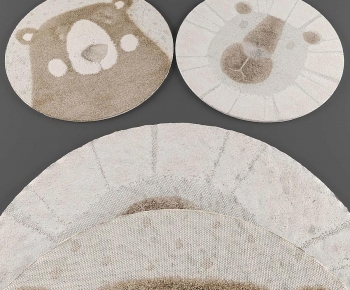 Modern Circular Carpet-ID:725560902
