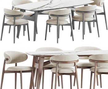 Modern Dining Table And Chairs-ID:251493931