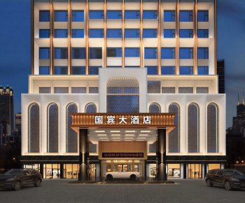 Modern Facade Element-ID:460789294