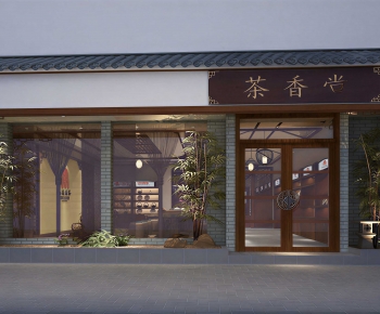 New Chinese Style Facade Element-ID:703067068