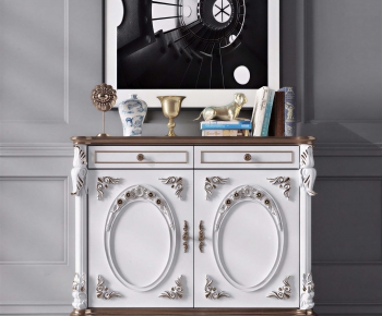 European Style Entrance Cabinet-ID:993088011