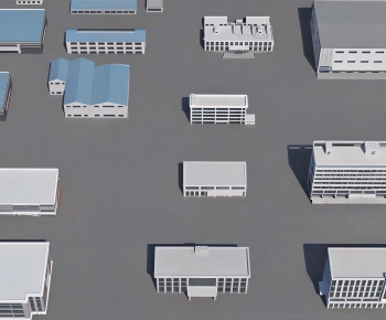 Modern Industrial Building-ID:486008885