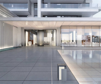 Modern Appearance Of Commercial Building-ID:154989961