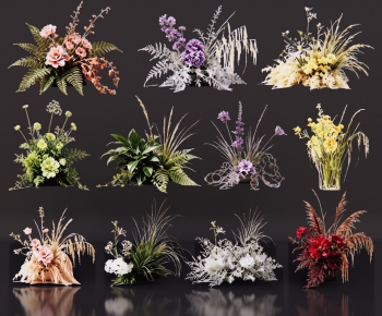 Modern Flowers-ID:414422042