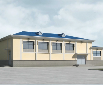 Modern Residential Building-ID:124084001