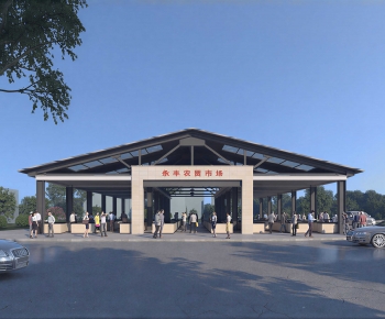 Modern Public Building-ID:153291946