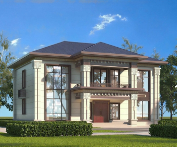 New Chinese Style Detached Villa-ID:495568044
