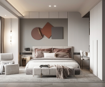 Modern Bedroom-ID:848956112