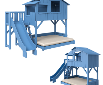 Modern Bunk Bed-ID:135992052