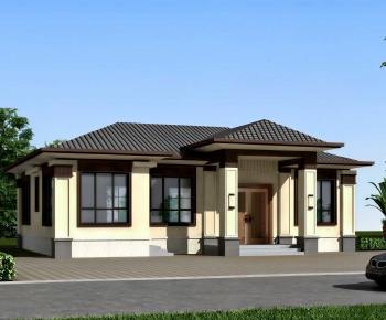 New Chinese Style Detached Villa-ID:456132895