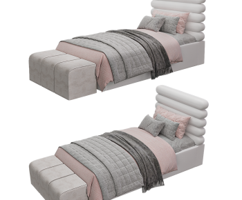 Modern Child's Bed-ID:541016106